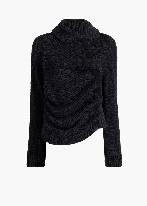LORRAI CARDIGAN BLACK 9813458 200 GHOST