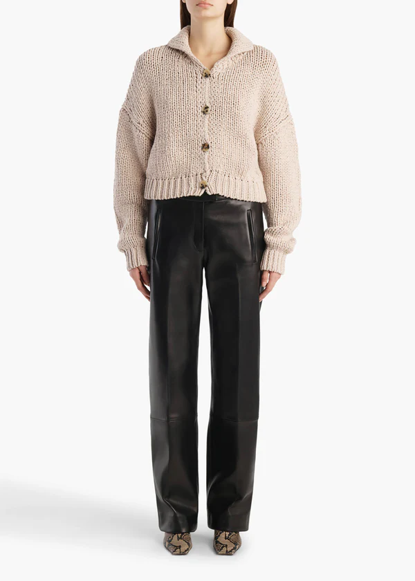 LOTTA CARDIGAN PARCHMENT 18274137 684 A STYLED