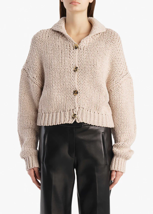 LOTTA CARDIGAN PARCHMENT 18274137 684 B