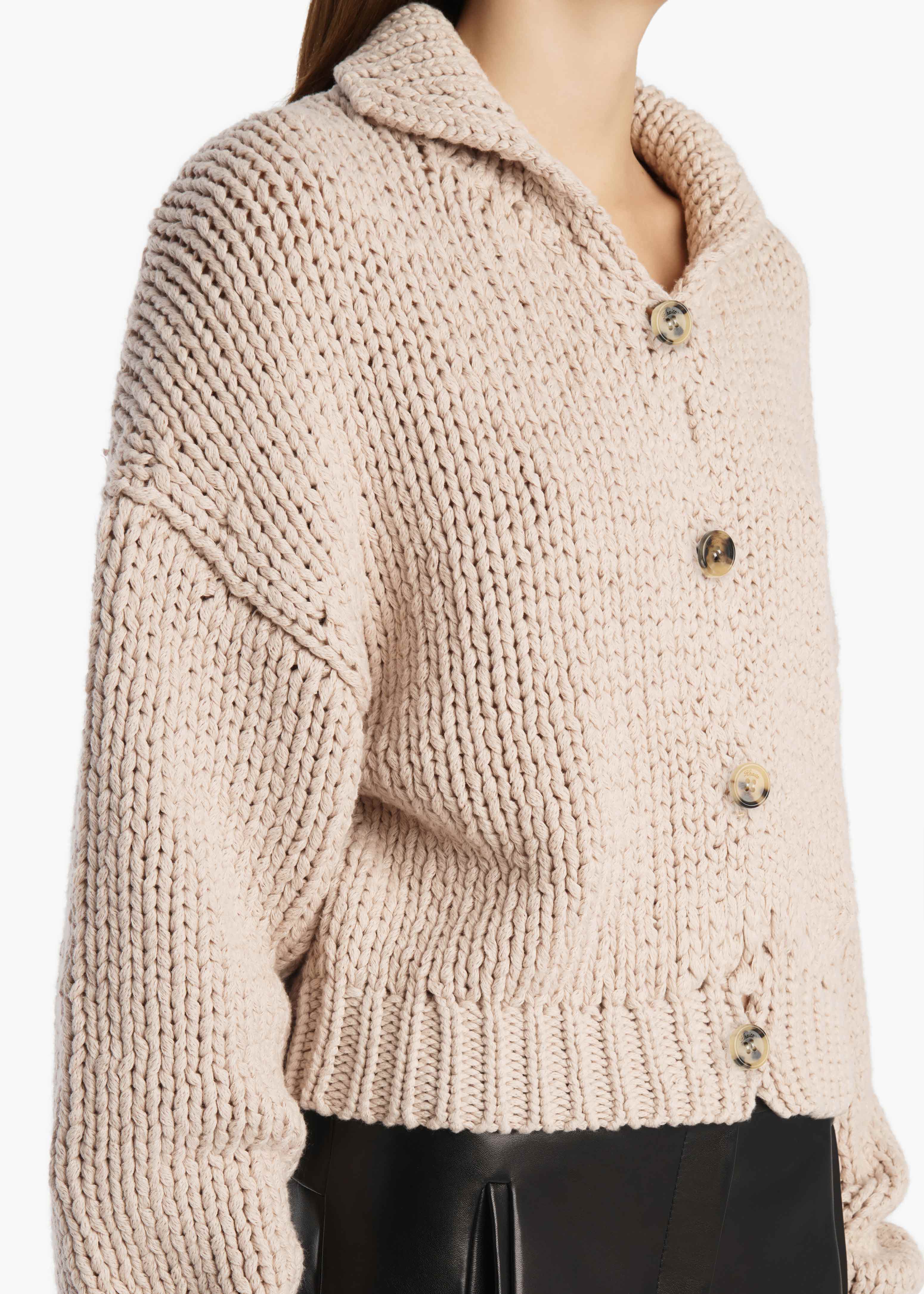 LOTTA CARDIGAN PARCHMENT 18274137 684 D