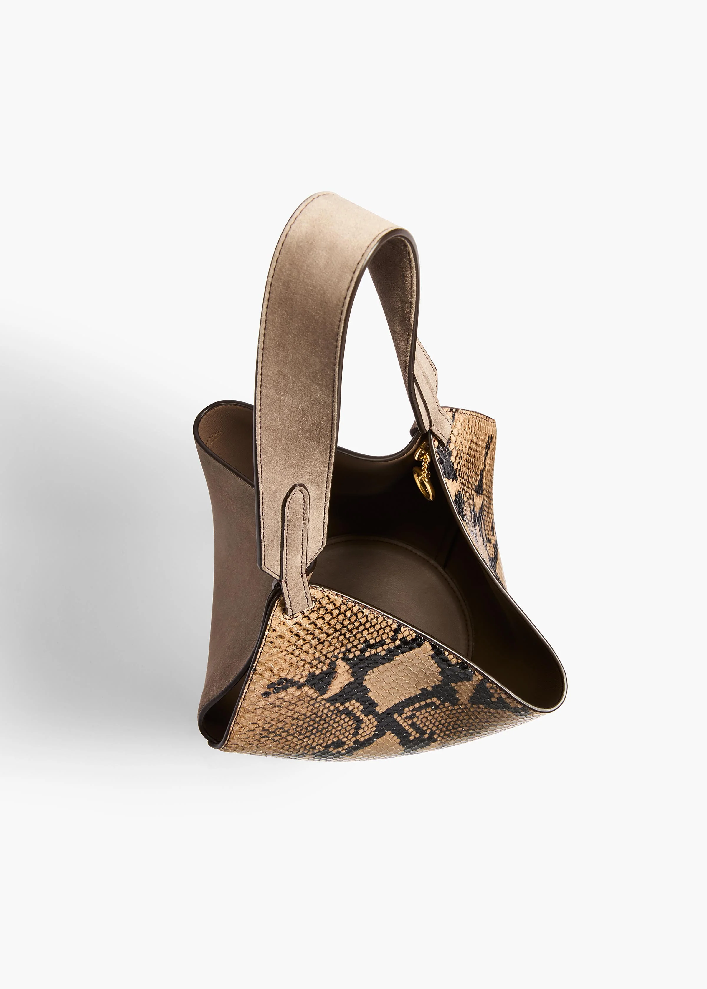 LOTUS MINI TOTE TAUPE MORNING DOVE H2056 1057 772 C