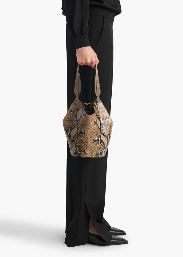 LOTUS MINI TOTE TAUPE MORNING DOVE H2056 1057 772 E