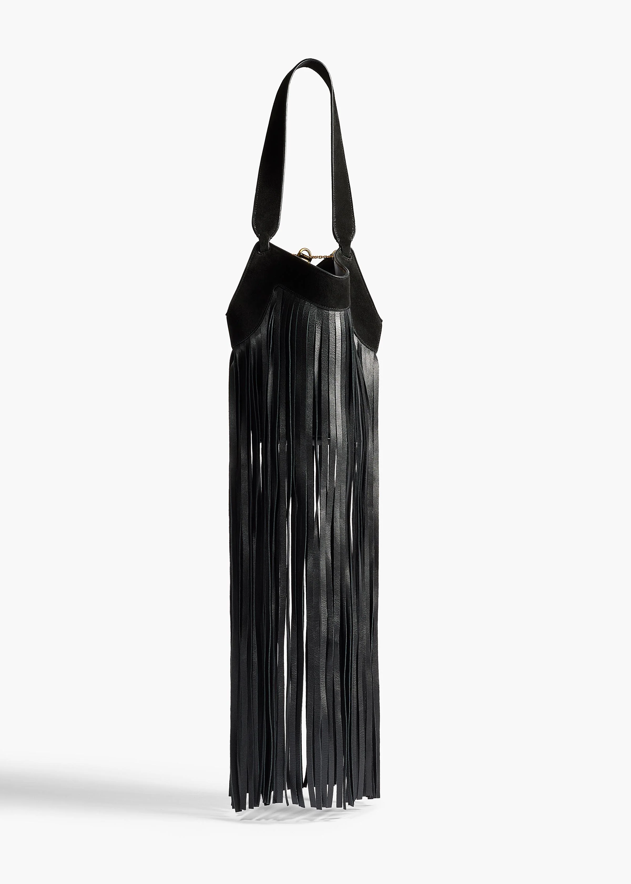 LOTUS NANO FRINGE TOTE BLACK H2064 1054 200 A