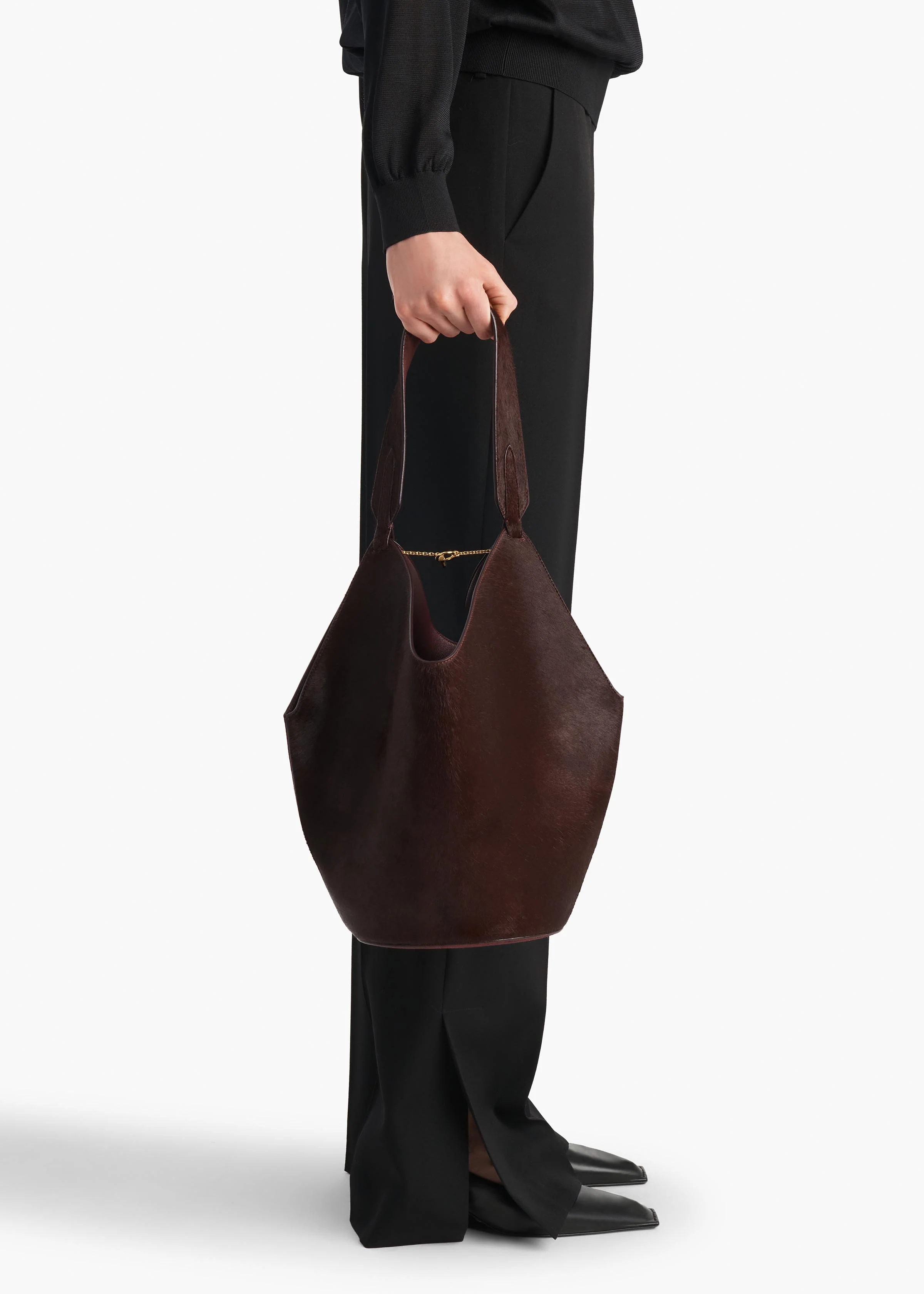 LOTUS SMALL TOTE ROUGE NOIR H2043 978 585 E