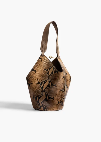 LOTUS SMALL TOTE TAUPE MORNING DOVE H2043 1057 772 A