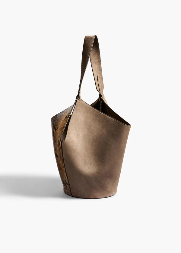 LOTUS SMALL TOTE TAUPE MORNING DOVE H2043 1057 772 B
