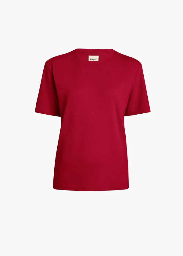 MAE SHORT SLEEVE T SHIRT CRIMSON 2196138 515 GHOST