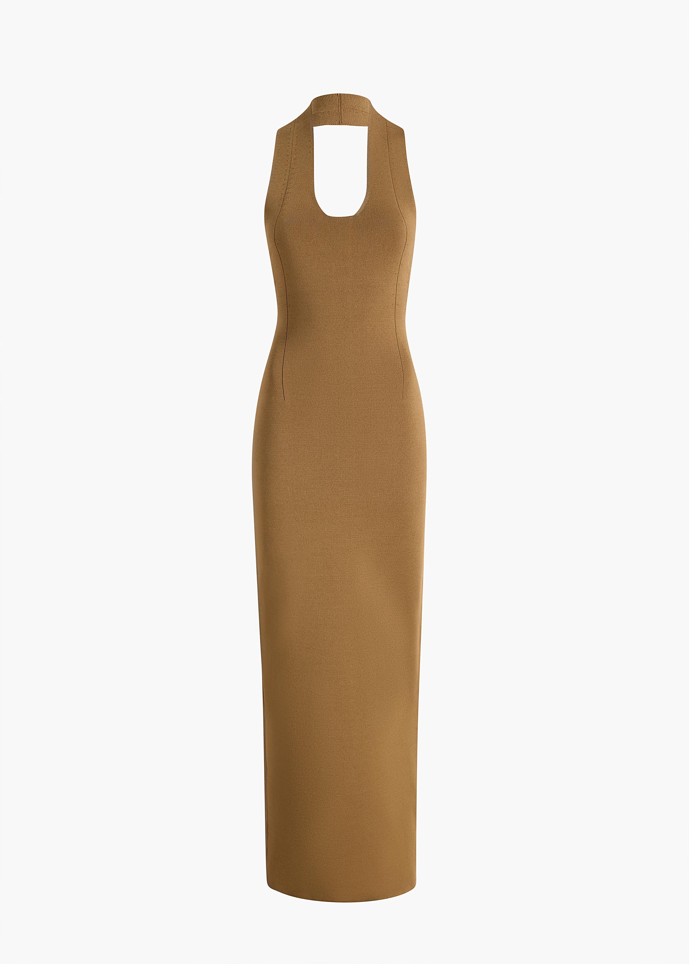 MAHI DRESS CAROB 18207429 736 GHOST