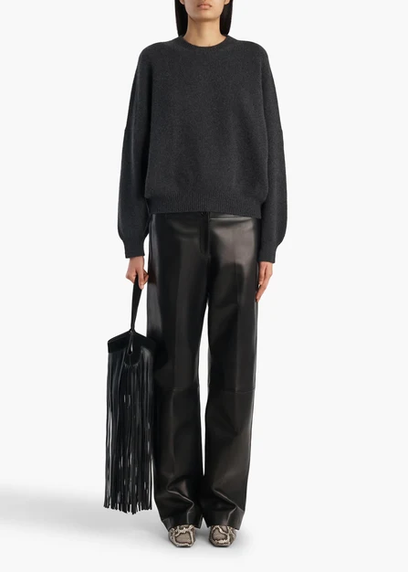 MARGAUX SWEATER CHARCOAL 9560650 205 A STYLED