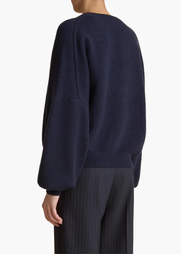 Margaux Sweater in Midnight BACK VIEW