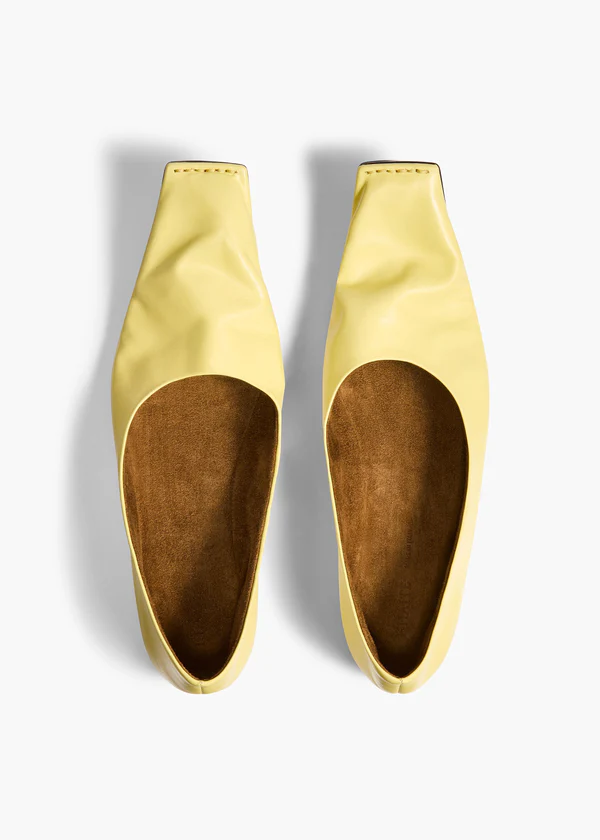 MARLENE BALLERINA PALE YELLOW F4065 1027 615 D