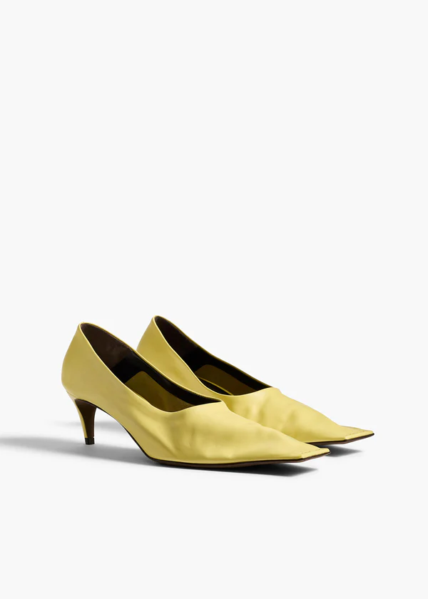 MARLENE PUMP 50 PALE YELLOW F2055 1027 615 B ALT