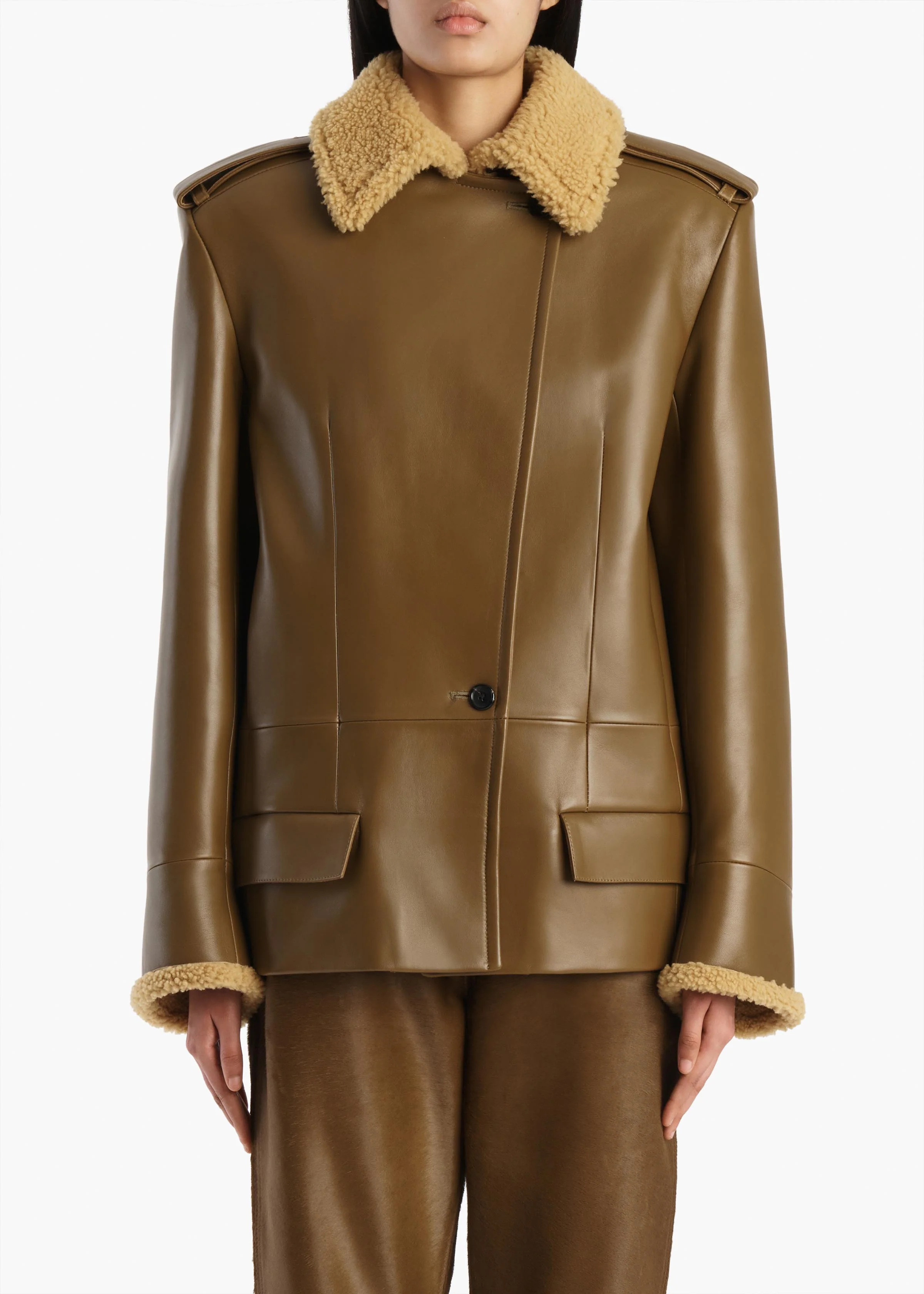 MARLOT COAT DARK OLIVE 71571012 429 B