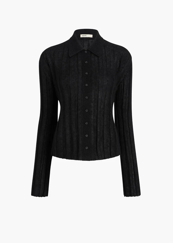 MEADOW SWEATER BLACK SILK 18298539 200 GHOST