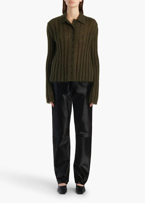 MEADOW SWEATER DARK OLIVE 18298539 429 A STYLED