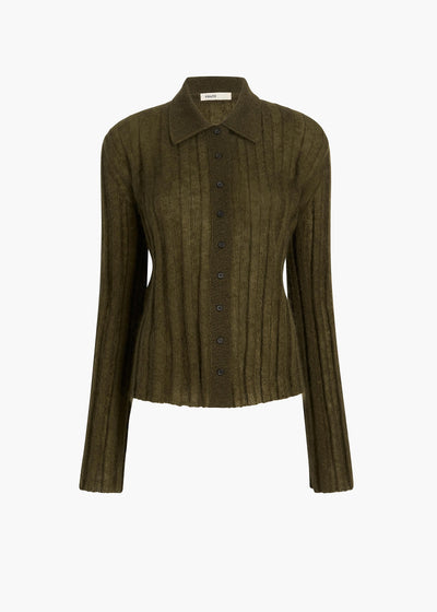 MEADOW SWEATER DARK OLIVE 18298539 429 GHOST