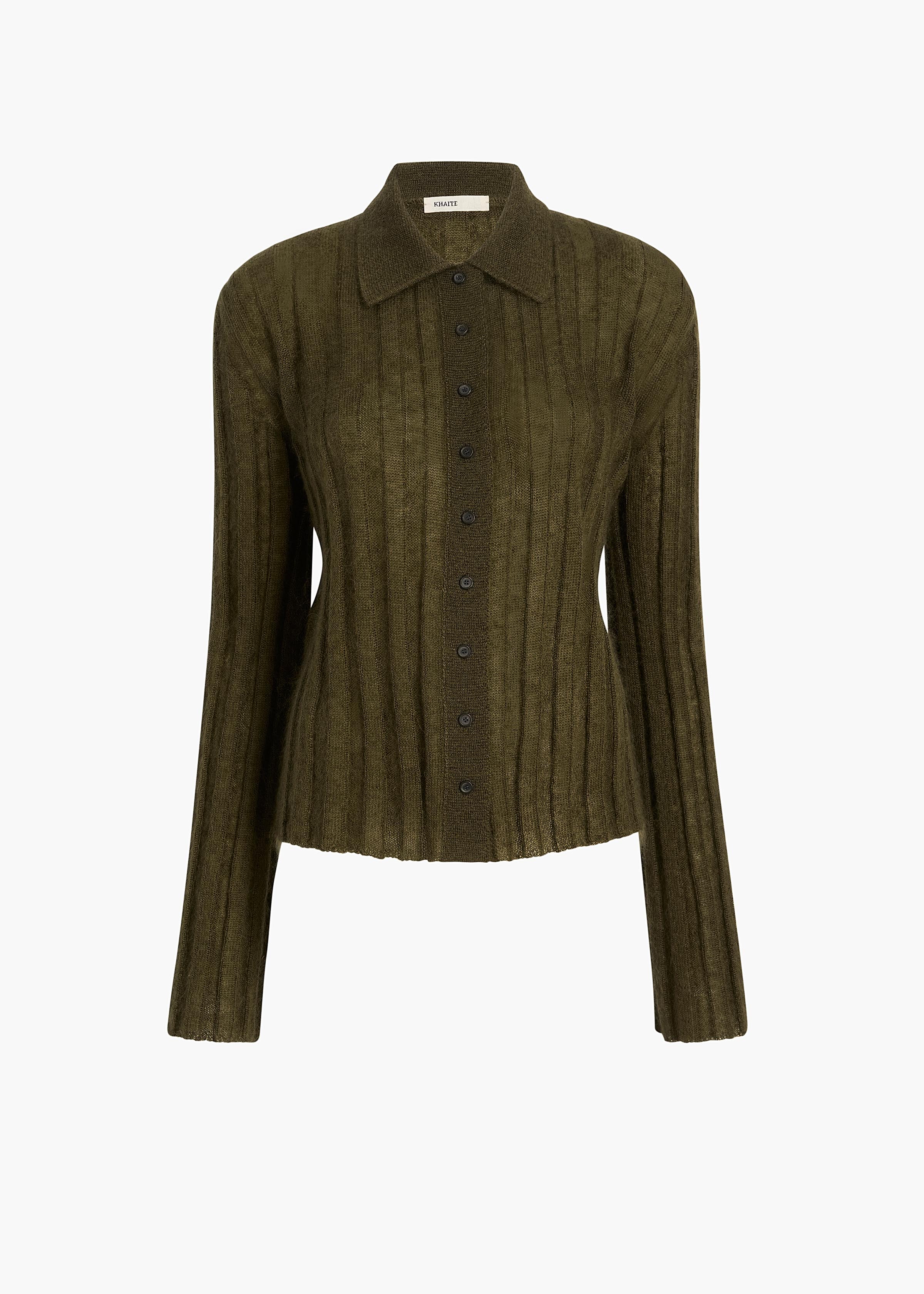 MEADOW SWEATER DARK OLIVE 18298539 429 GHOST