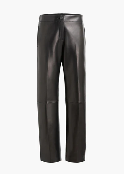 MITA PANT BLACK LEATHER 32111012 200 GHOST