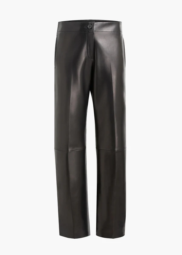MITA PANT BLACK LEATHER 32111012 200 GHOST
