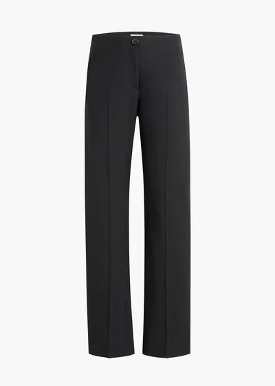 MITA PANT BLACK WOOL 3211587 200 GHOST