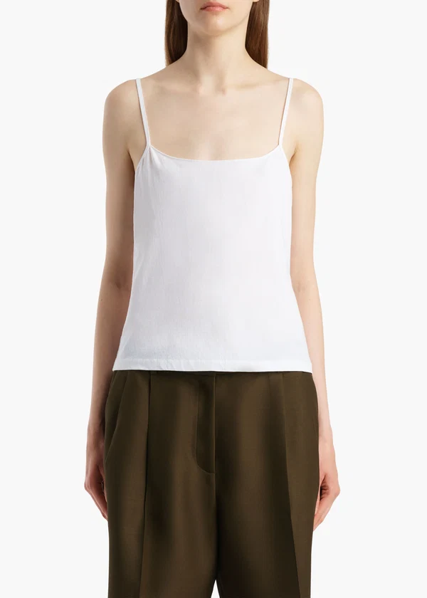 Moss Cami in White