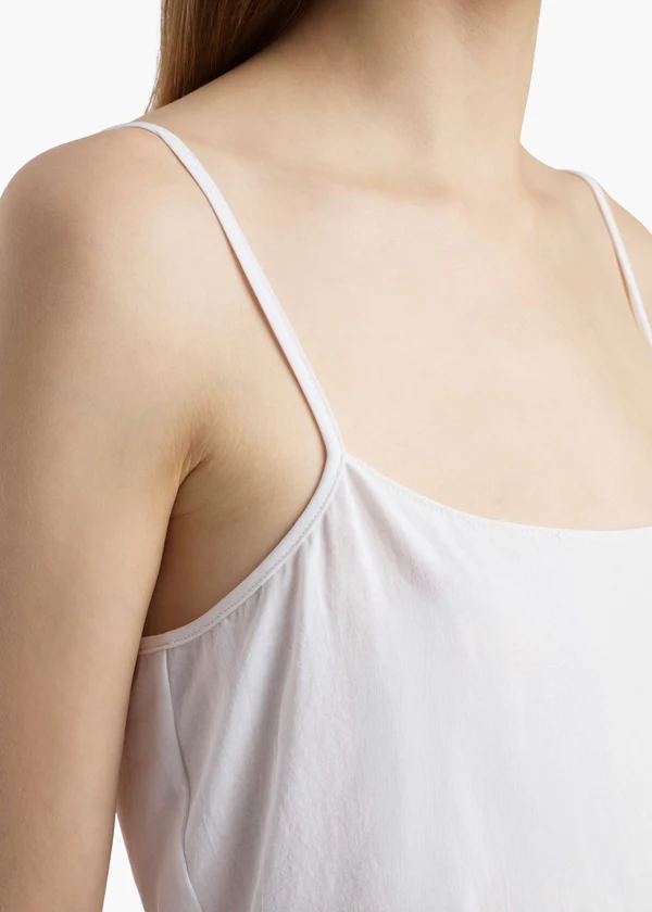 Moss Cami in White