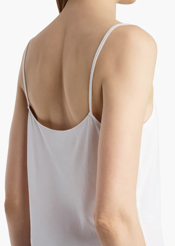 Moss Cami in White