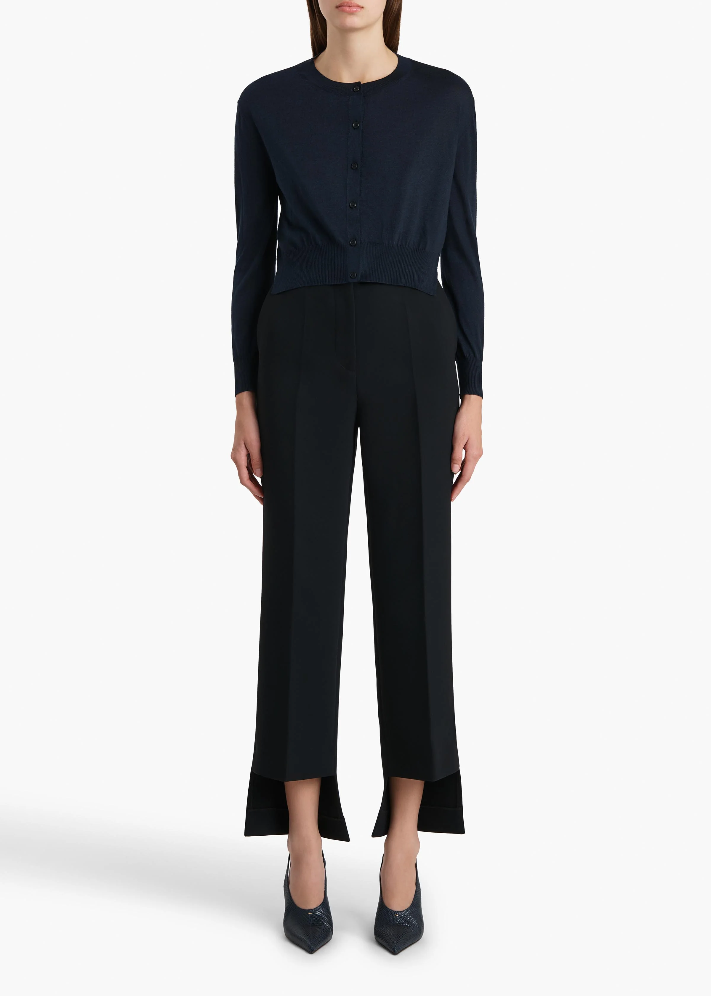 NADYNE CARDIGAN MIDNIGHT NAVY 18152329 358 A STYLED