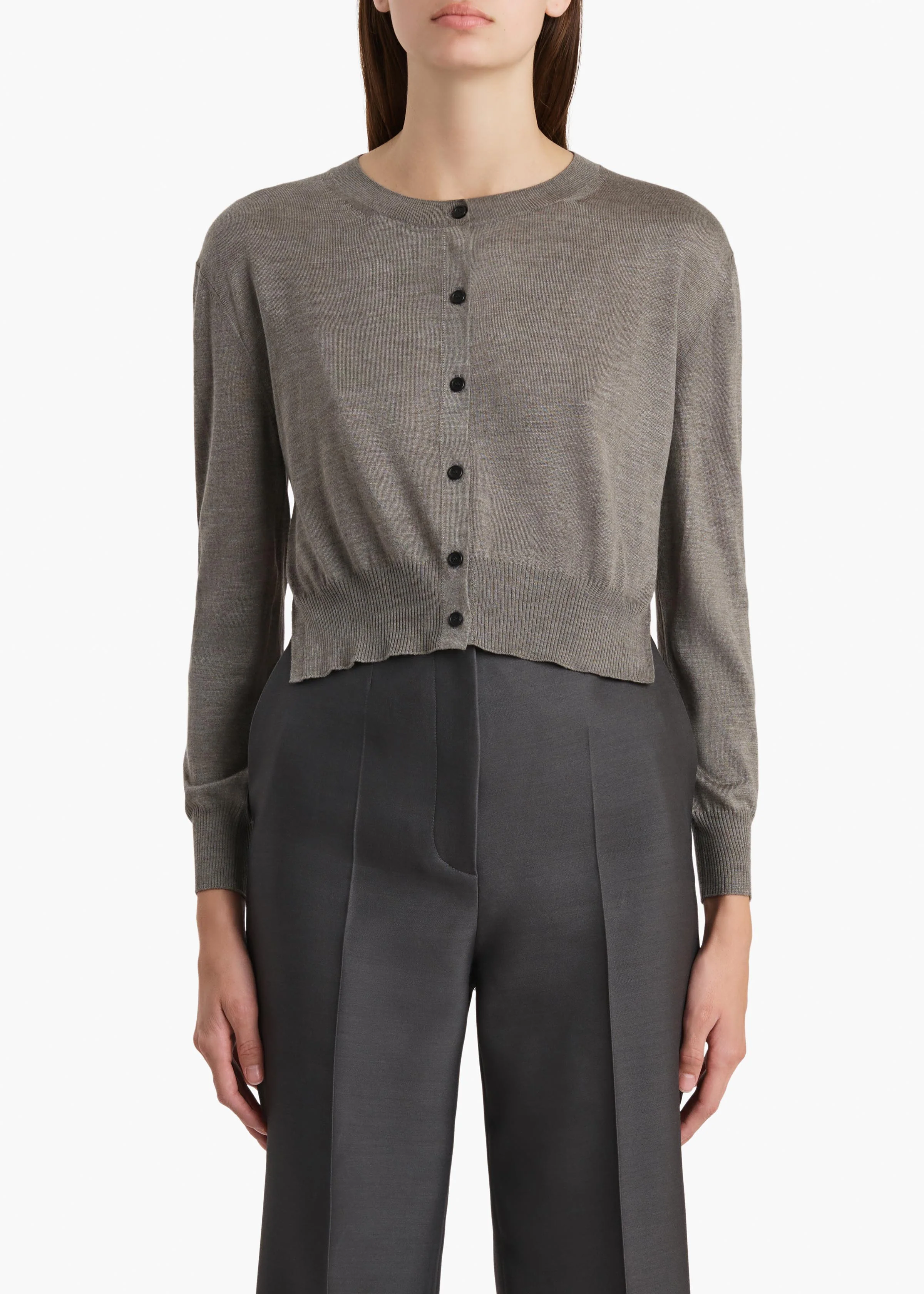 NADYNE CARDIGAN STERLING 18152329 284 B
