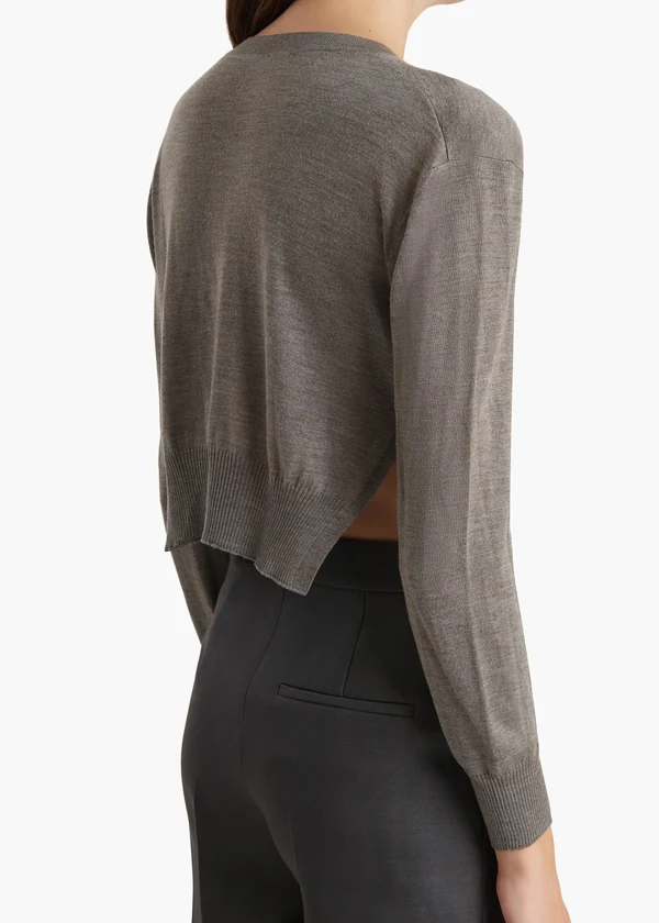 NADYNE CARDIGAN STERLING 18152329 284 E