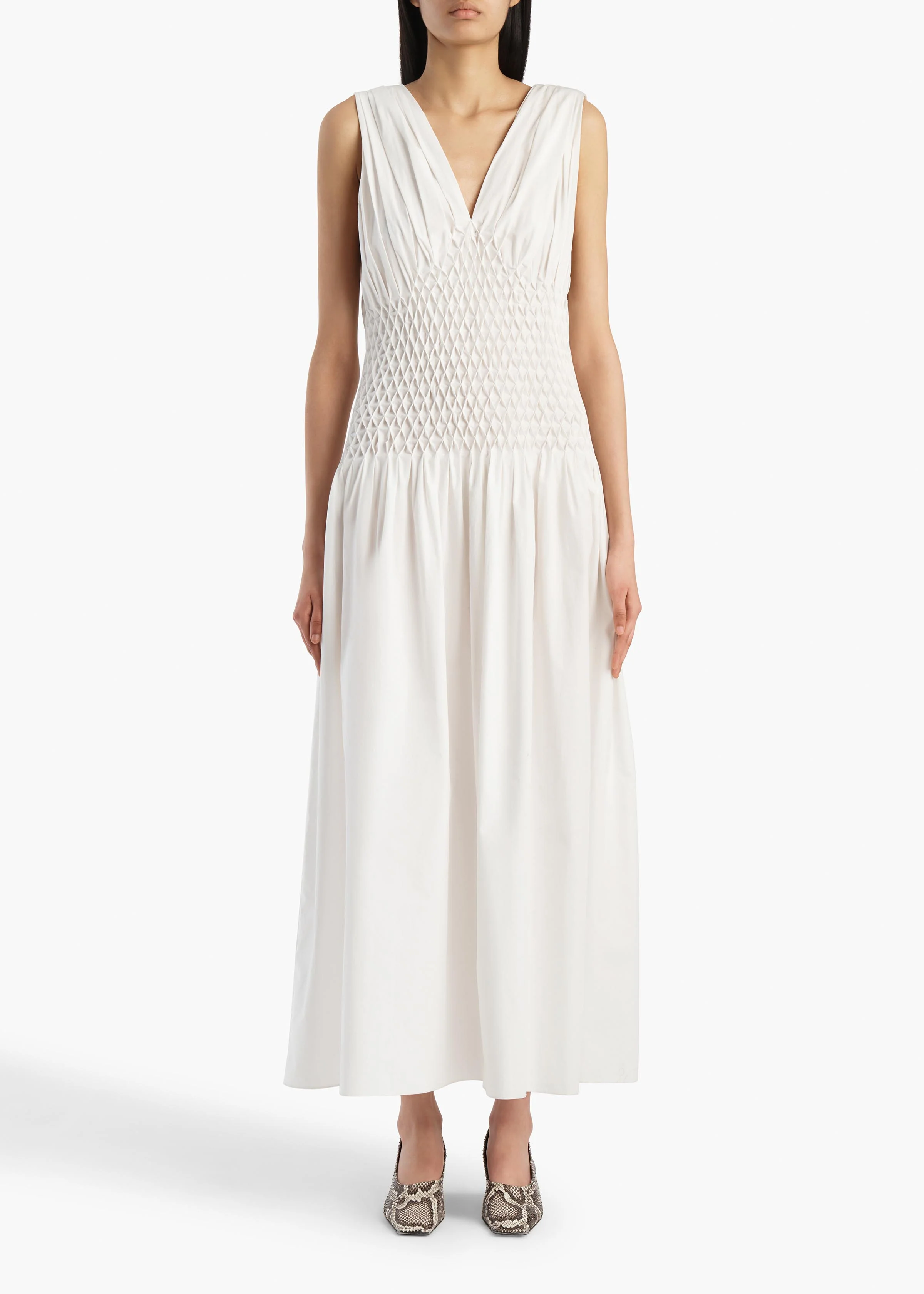 NOLA DRESS CHALK 5646195 168 B