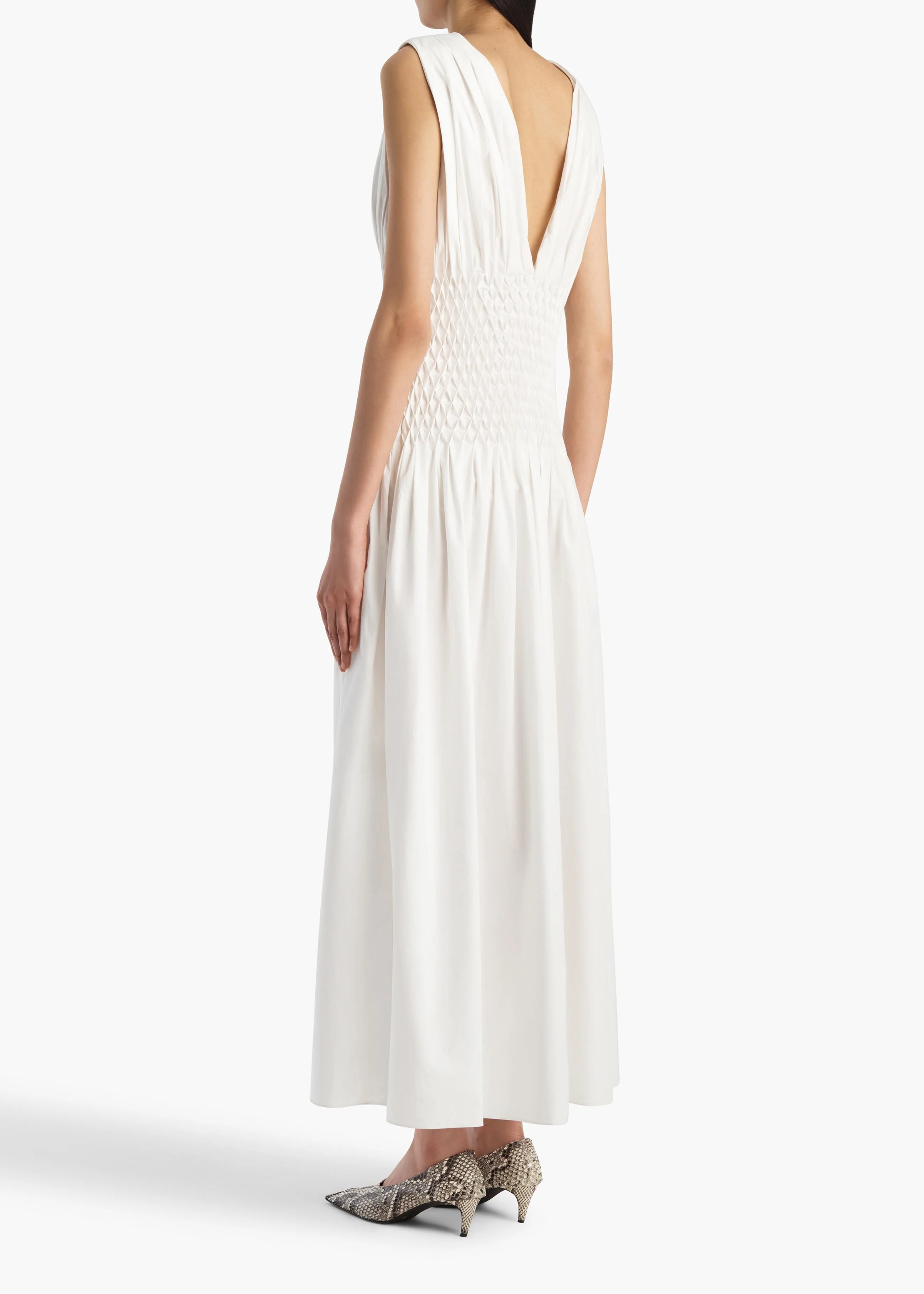 NOLA DRESS CHALK 5646195 168 C