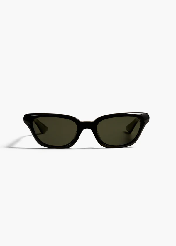 aokiboutique x Oliver Peoples 1983C in Black Front View
