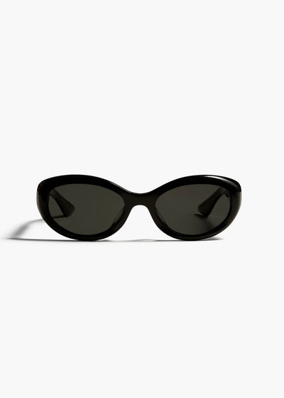 aokiboutique x Oliver Peoples 1969C in Black FRONT VIEW