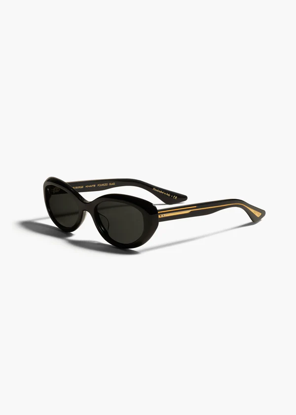 aokiboutique x Oliver Peoples 1969C in Black SIDE VIEW