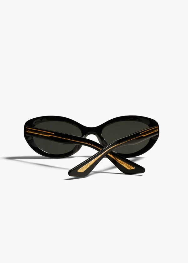 aokiboutique x Oliver Peoples 1969C in Black Back View