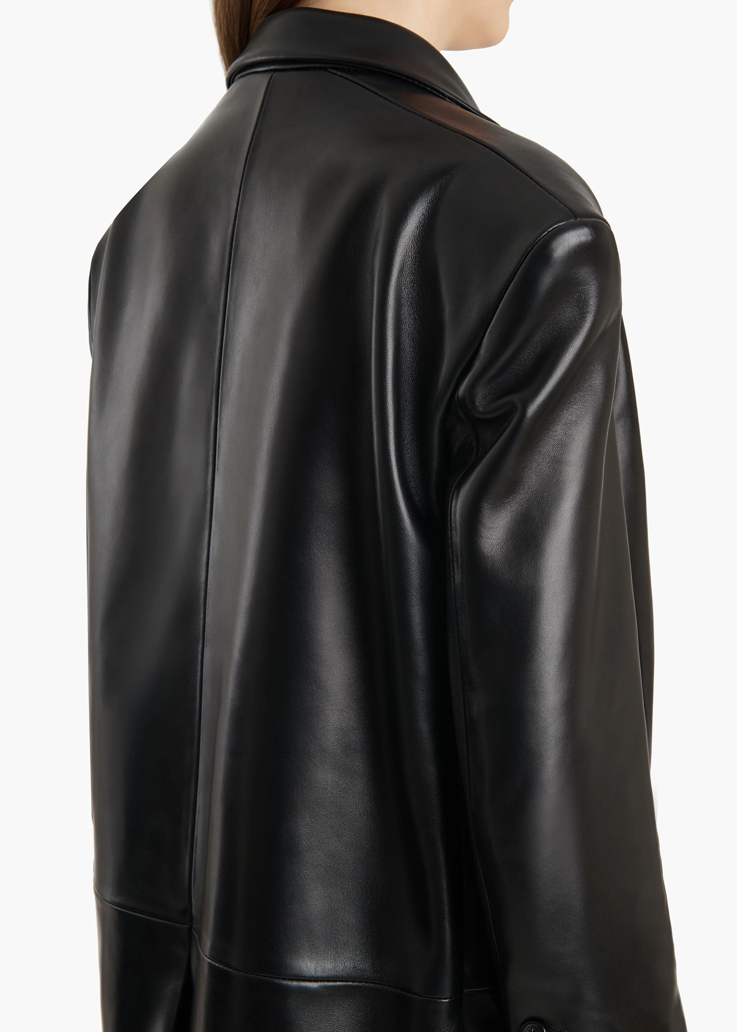PALTO JACKET BLACK LEATHER 62311012 200 E