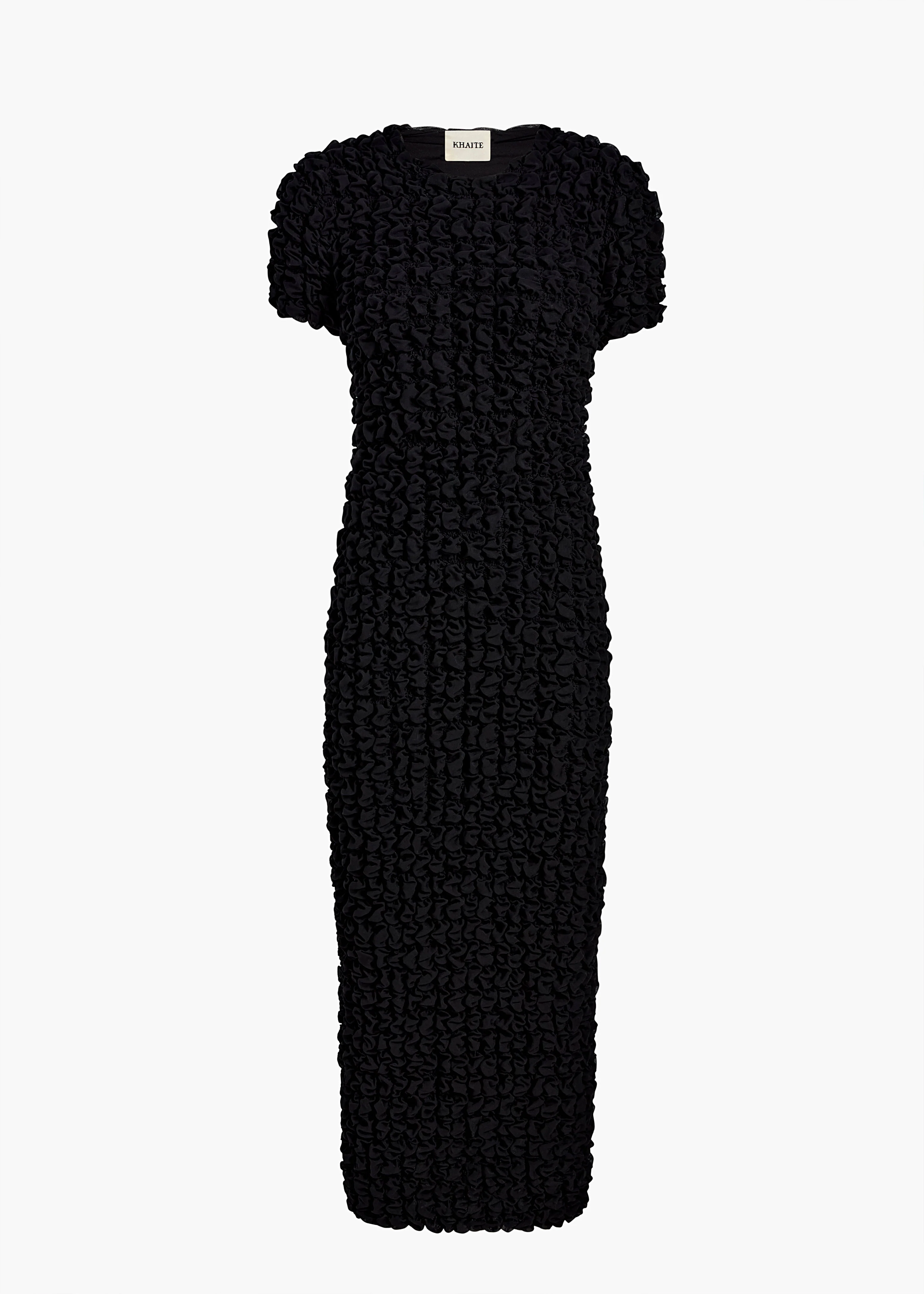 aokiboutique - Perry Dress in Black Silk