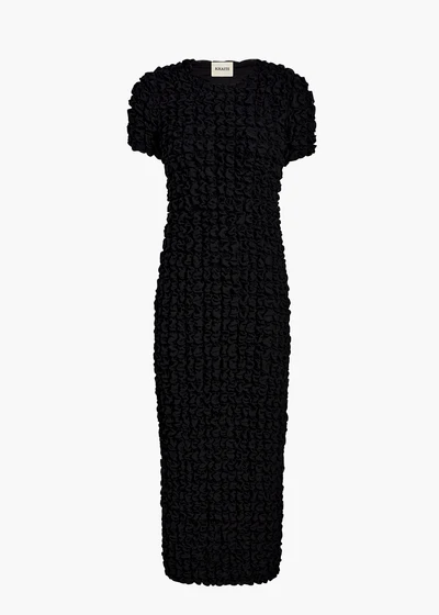 Perry Dress in Black Silk