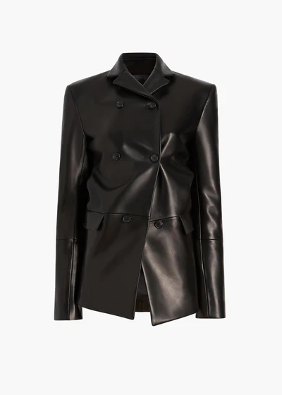 ROLO JACKET BLACK LEATHER 62481012 200 GHOST
