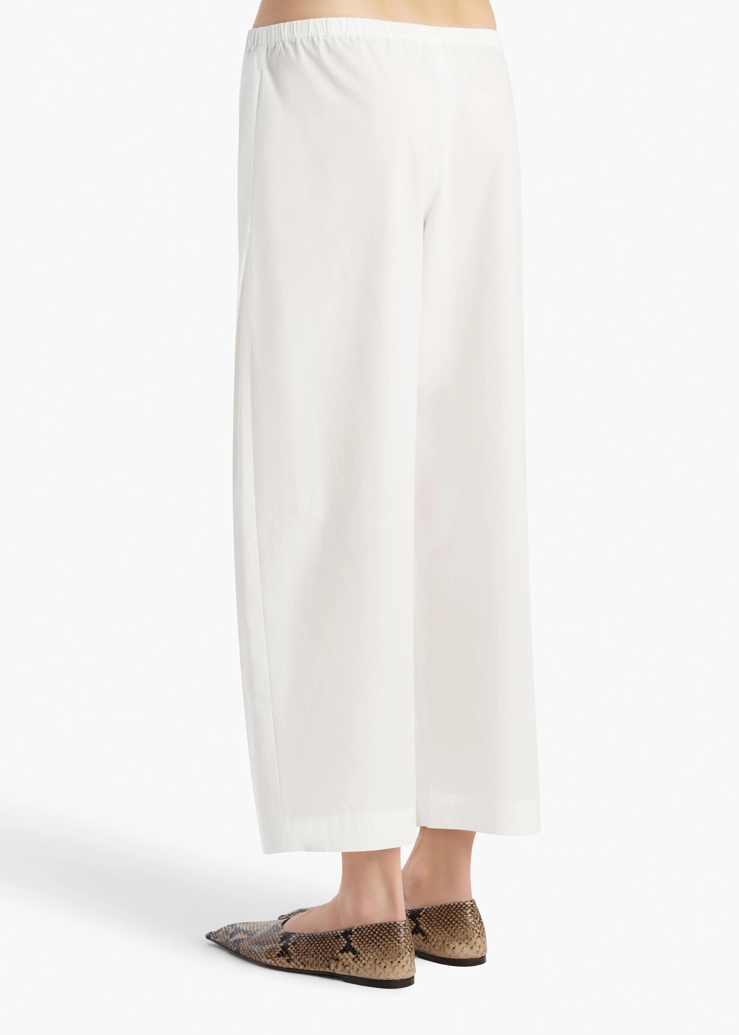 aokiboutique - Roma Pant in Chalk