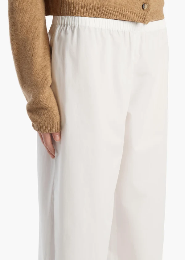 Roma Pant in Chalk