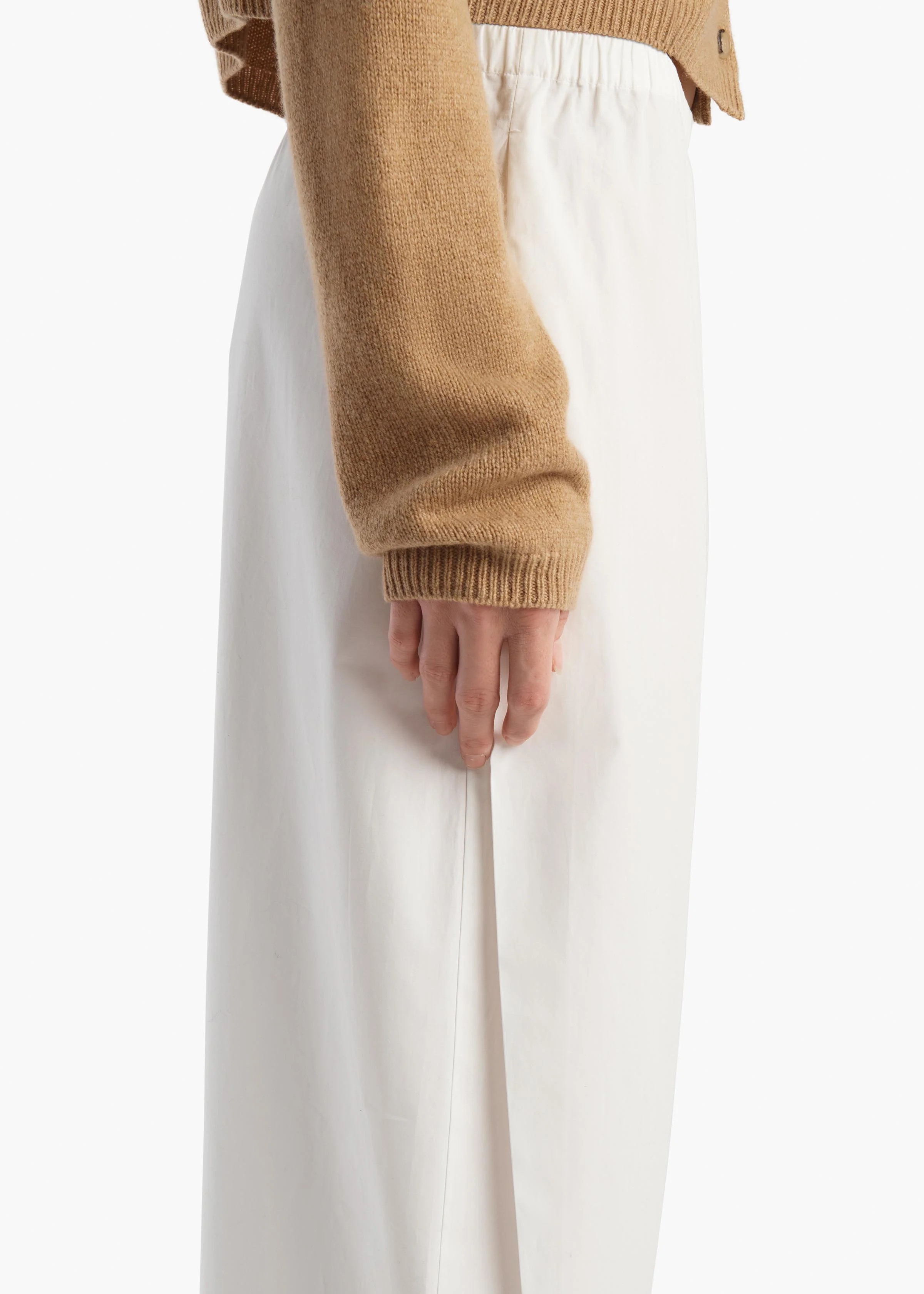 aokiboutique - Roma Pant in Chalk