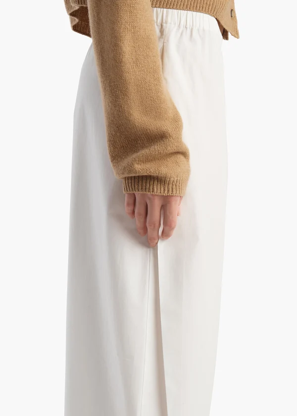 Roma Pant in Chalk