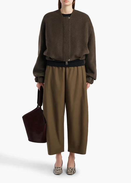 ROMA PANT DARK OLIVE 3212195 429 A STYLED