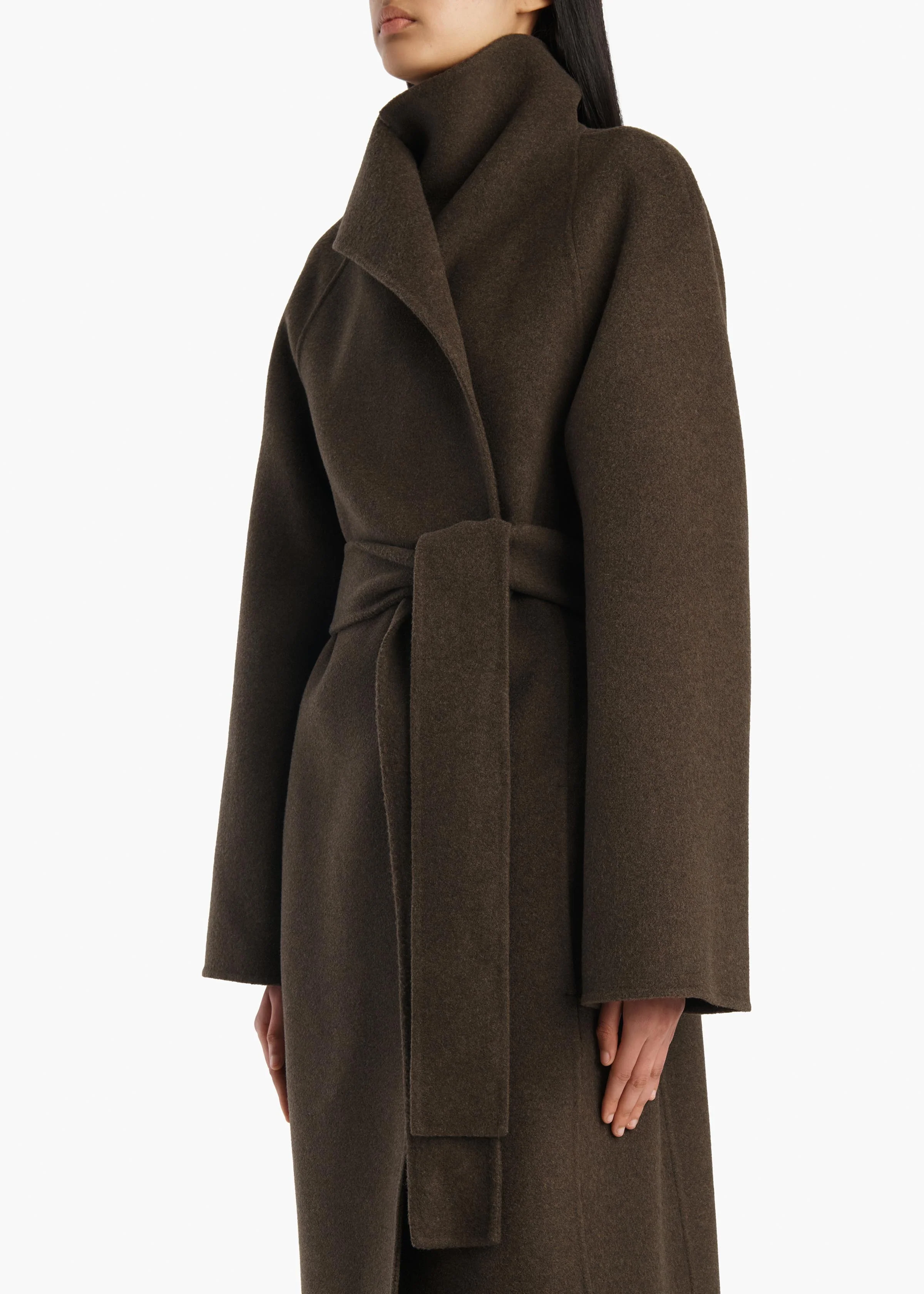 ROMARE COAT ARMY MELANGE 7159547 716 D
