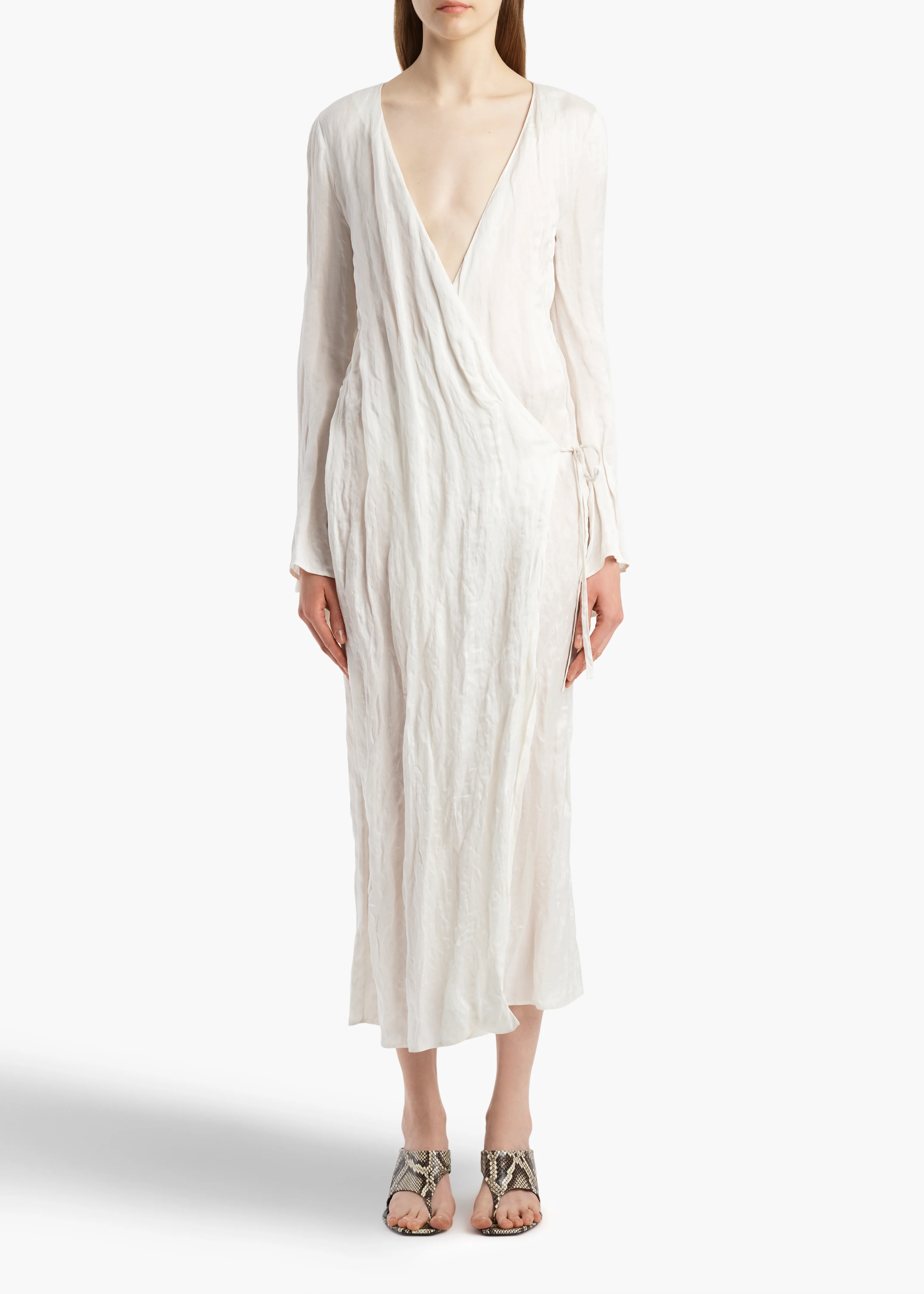 aokiboutique - Rommi Dress in Chalk