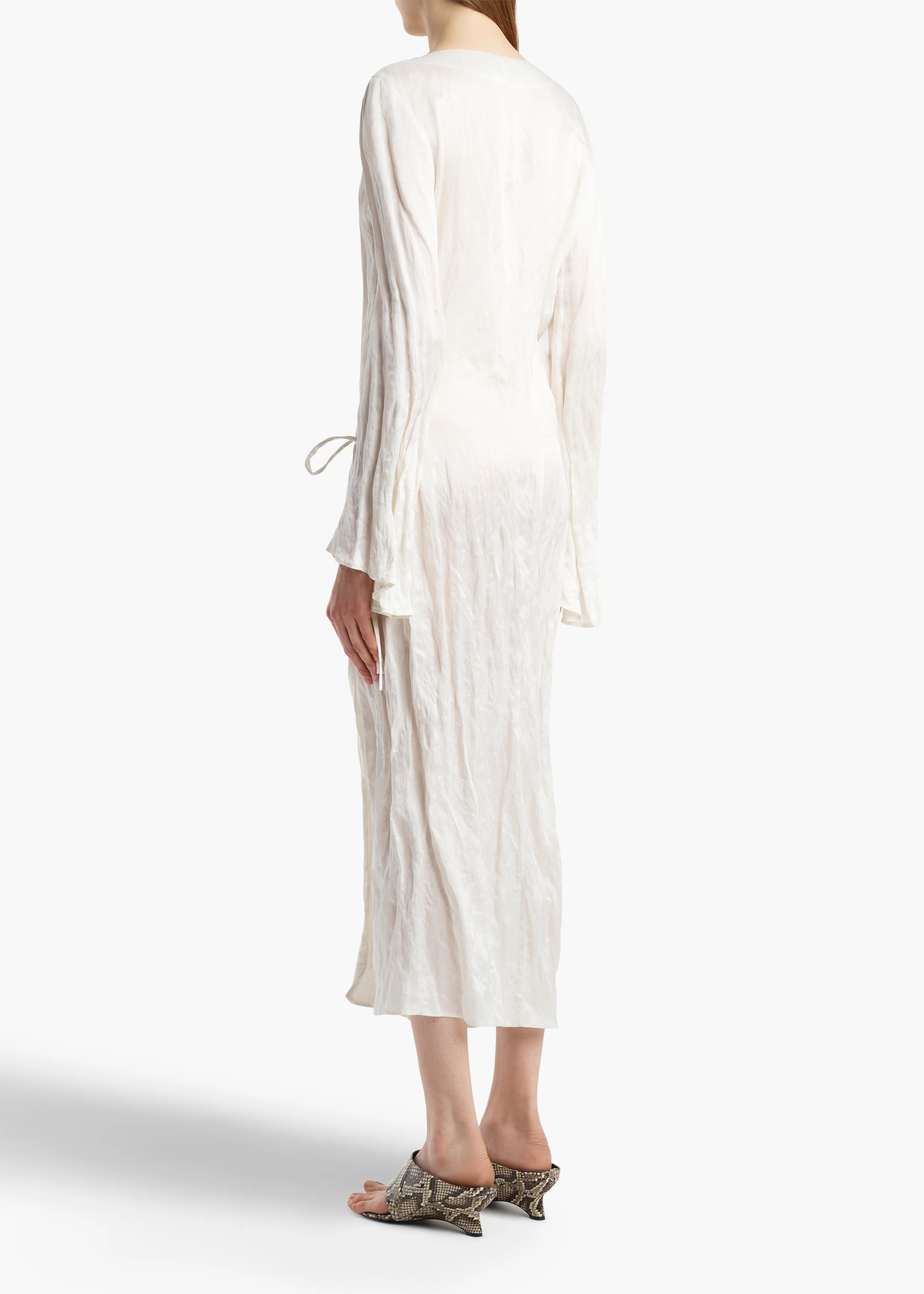aokiboutique - Rommi Dress in Chalk