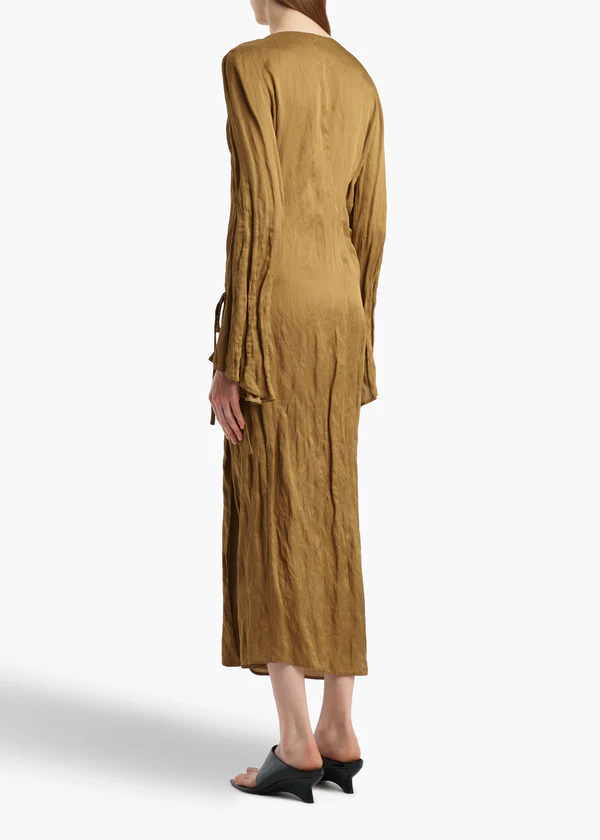 Rommi Dress in Golden Ochre