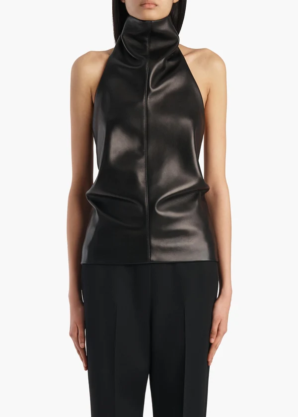 RONE TOP BLACK LEATHER 24871012 200 B